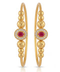Traditional  Gold Plated Textured Designer Bangles | Ethnic Bangles -1641