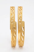 Traditional  Gold Plated Textured Designer Bangles | Ethnic Bangles -1621