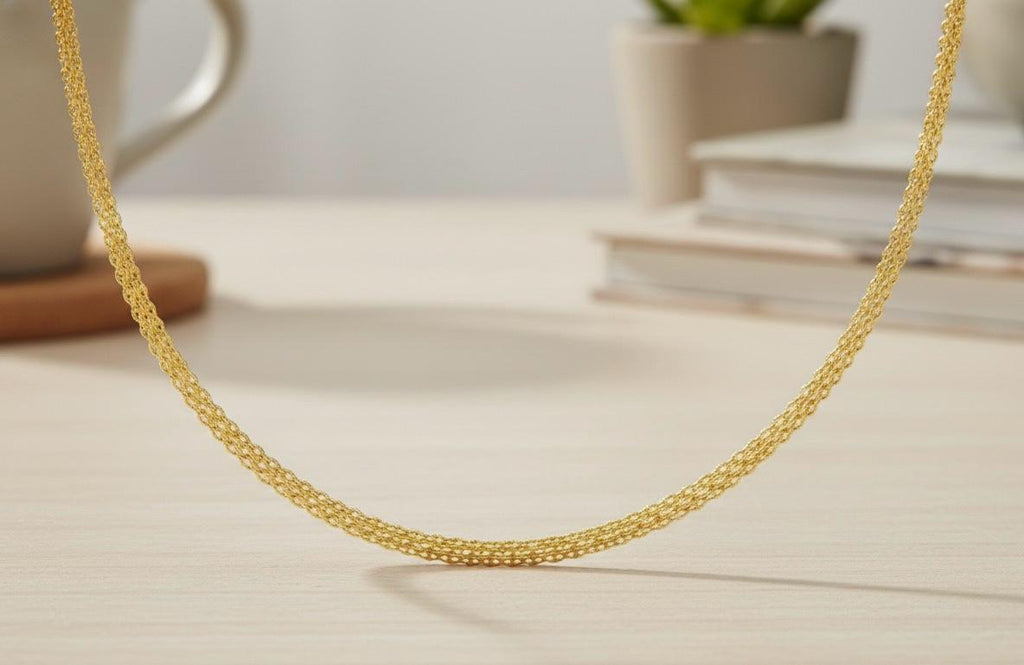PREMIUM GOLD PLATED  18 INCH CHAIN