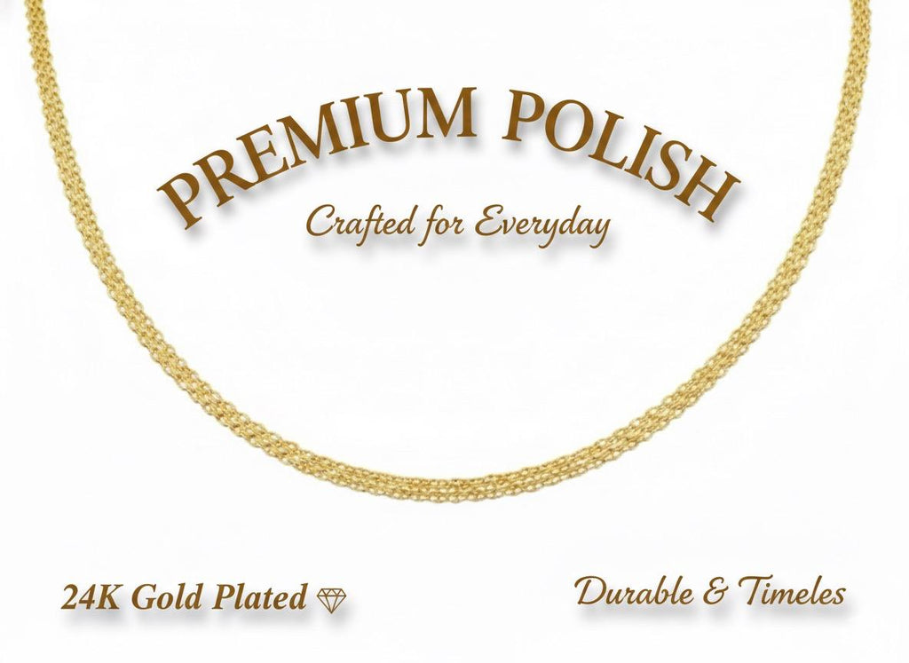PREMIUM GOLD PLATED  18 INCH CHAIN