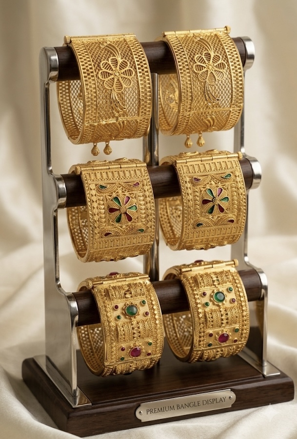 gold-platted-broad-scroo-bangles-for-women-combo-pack-of-3